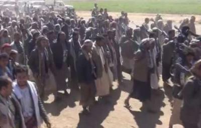 اليمن : اشتباكات عنيفة بين قبائل عنس ذمار مع الحوثيين على خلفية محاولة اعتقال احد المشائخ